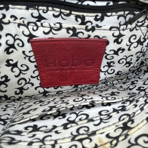 Hobo Purse Crossbody 'CRISTEL' Organizer Convertible Clutch Bag Cognac Brown - Picture 6 of 13